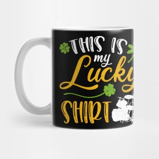 Drum This is My Lucky Shirt St Patrick's Day Mug